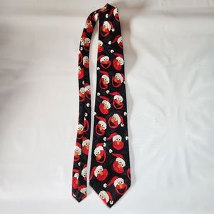 Sesame Street 100% Silk Elmo Neck Tie